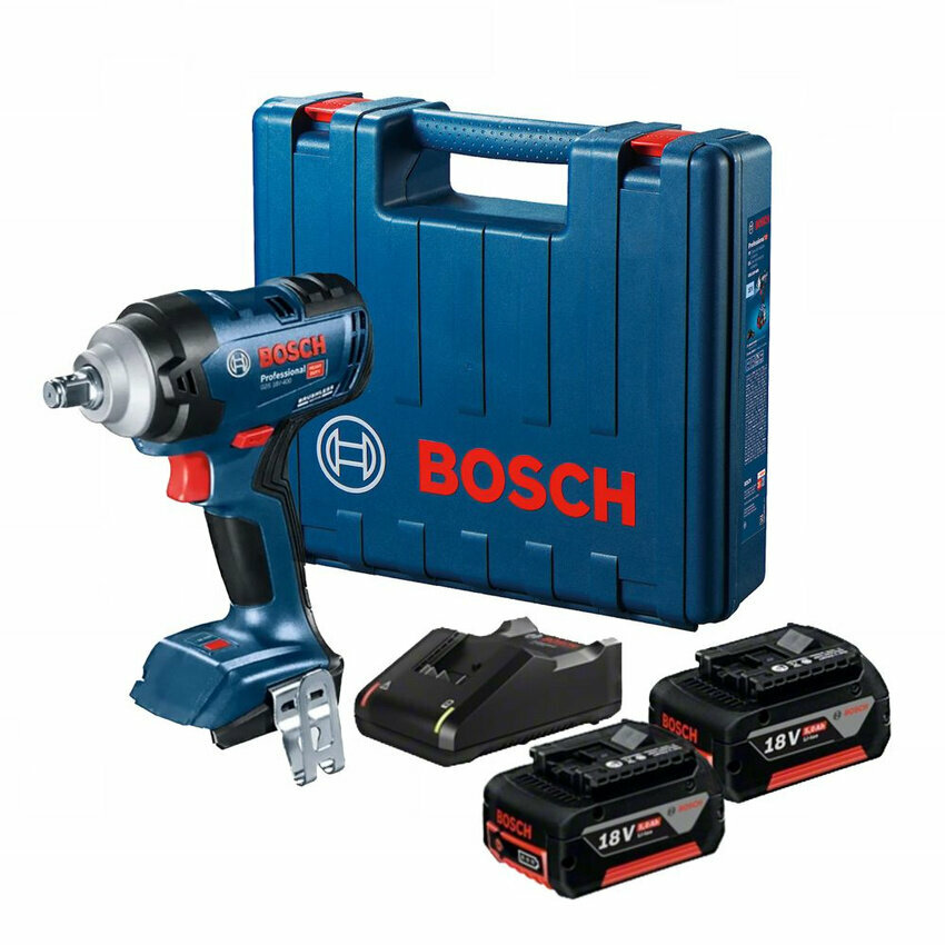 фото Аккумуляторный гайковерт Bosch GDS 18V-400 0.601.9K0.080.M2