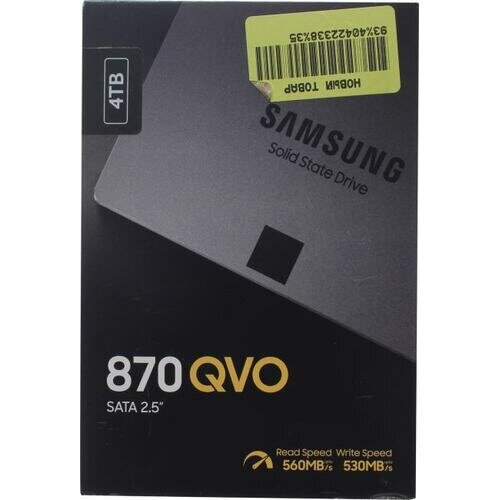 SSD Samsung 870 QVO 4 Тб MZ-77Q4T0BW