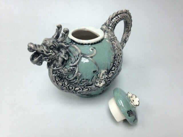 Заварочный чайник «Дракон» 26х17х18см кол-ция Blue Sky арт.М-1764