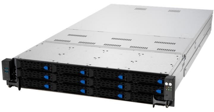 Сервер Никс aS9600/pro2U S924A2Mi Xeon Silver 4314/128 ГБ/2 x 4 Тб HDD/Aspeed AST2600