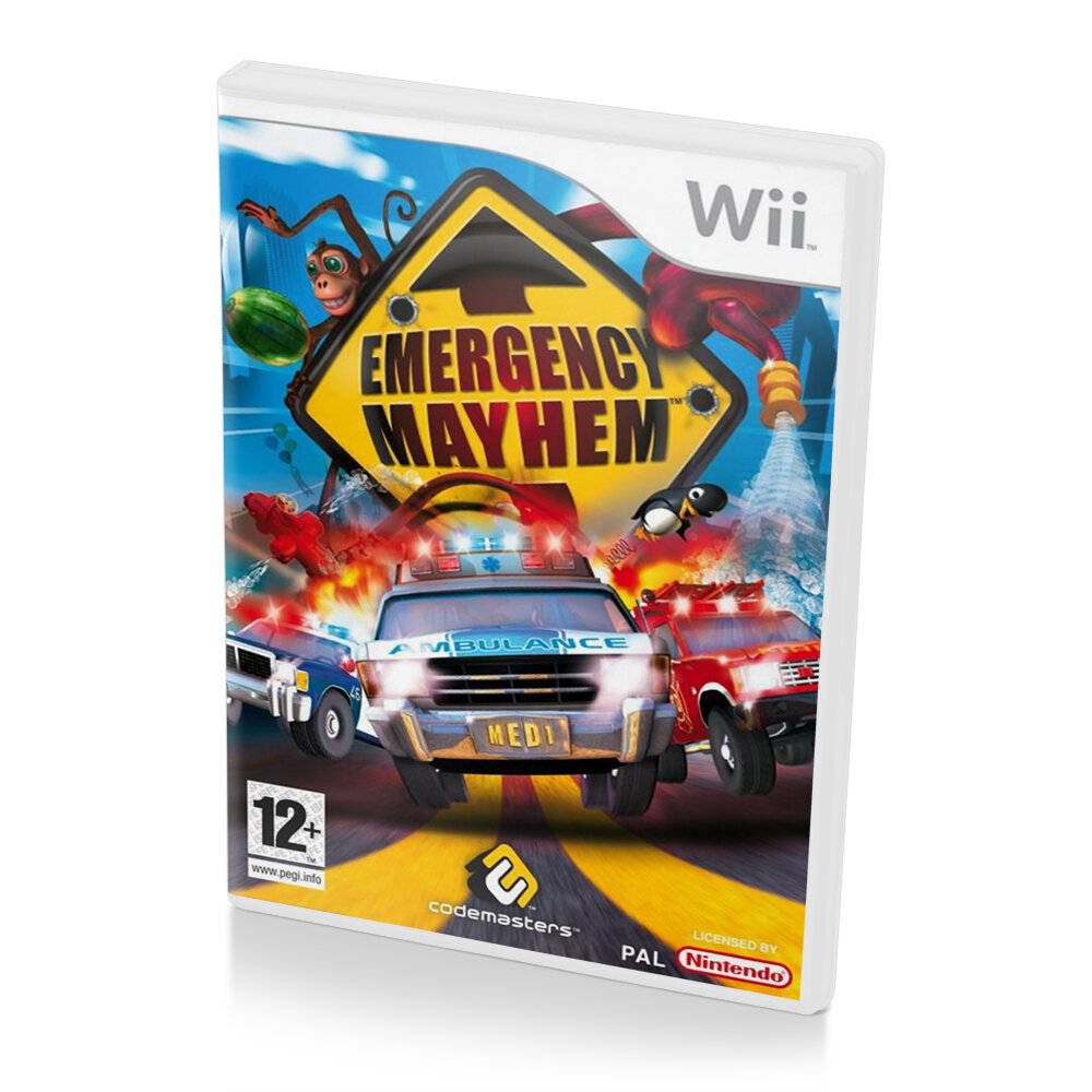 Emergency Mayhem (Wii) английский язык