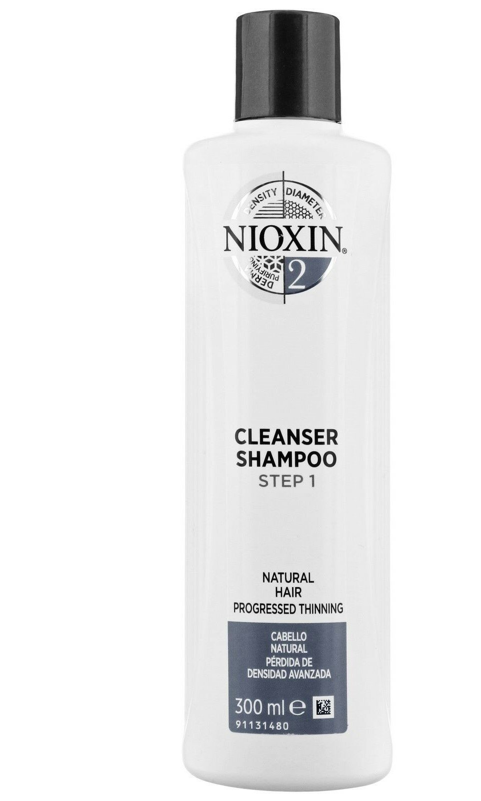 Шампунь для волос очищающий Nioxin System 02 Cleanser Shampoo 300 мл