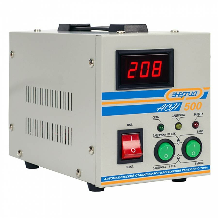 Стабилизатор напряжения однофазный Энергия ACH 500 (2019)