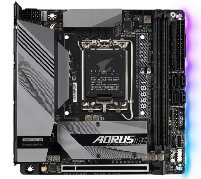 Gigabyte B660I AORUS PRO DDR4 LGA1700 Intel B660 DDR4 Mini-ITX DisplayPort/HDMI