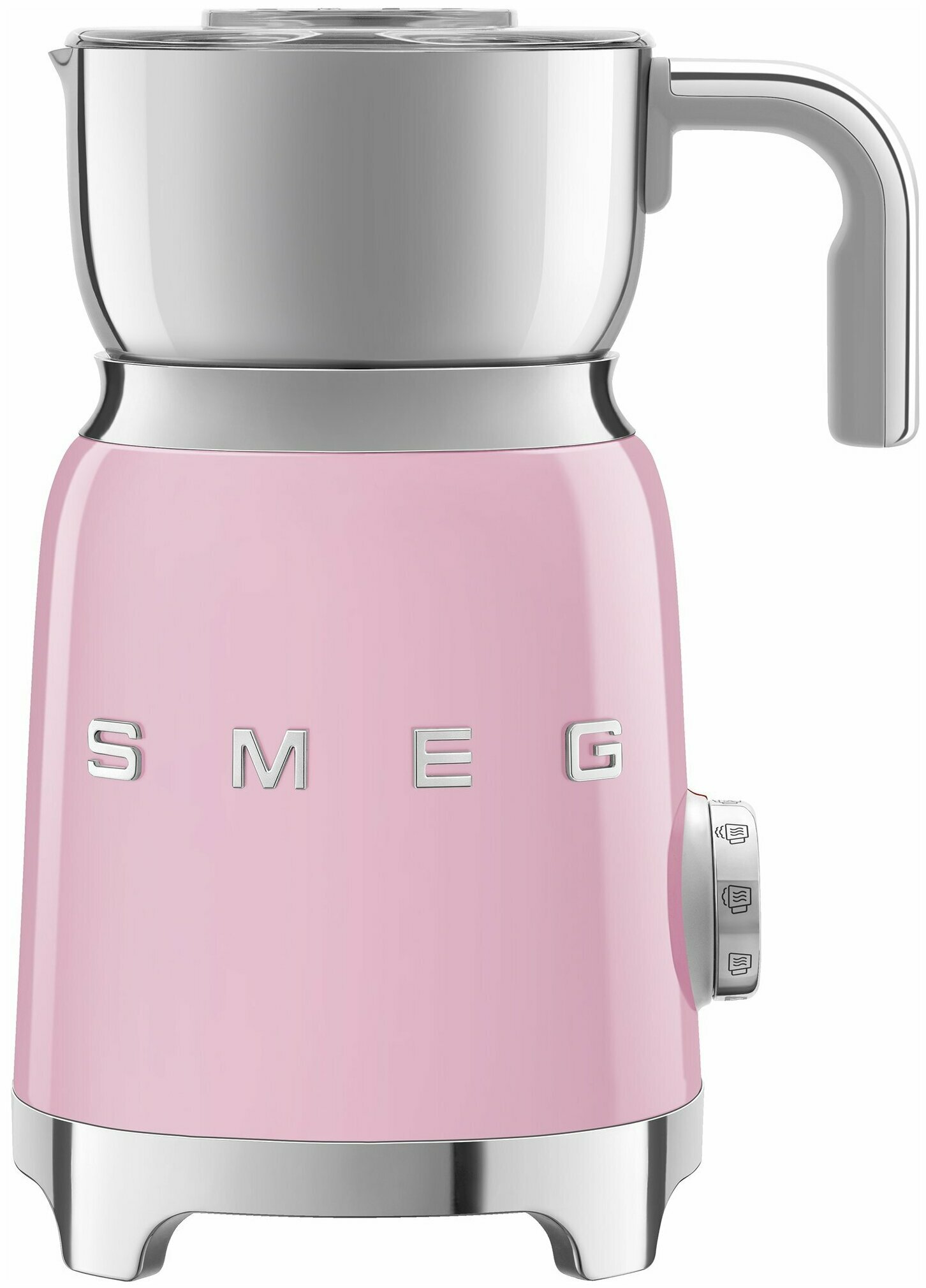 Вспениватель для молока Smeg MFF01, розовый