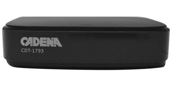 Cadena Ресивер DVB-T2 Cadena CDT-1793 черный