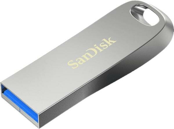 Флешка 64Gb SanDisk CZ74 Ultra Luxe USB 3.1 серебристый SDCZ74-064G-G46