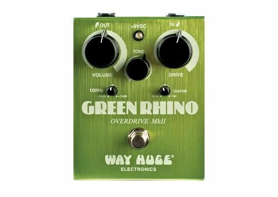 DUNLOP WHE202 Green Rhino™ Overdrive эффект гитарный, овердрайв