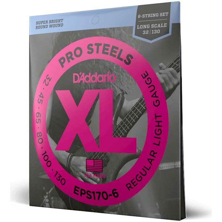 Струны для бас-гитары D'ADDARIO EPS170 6