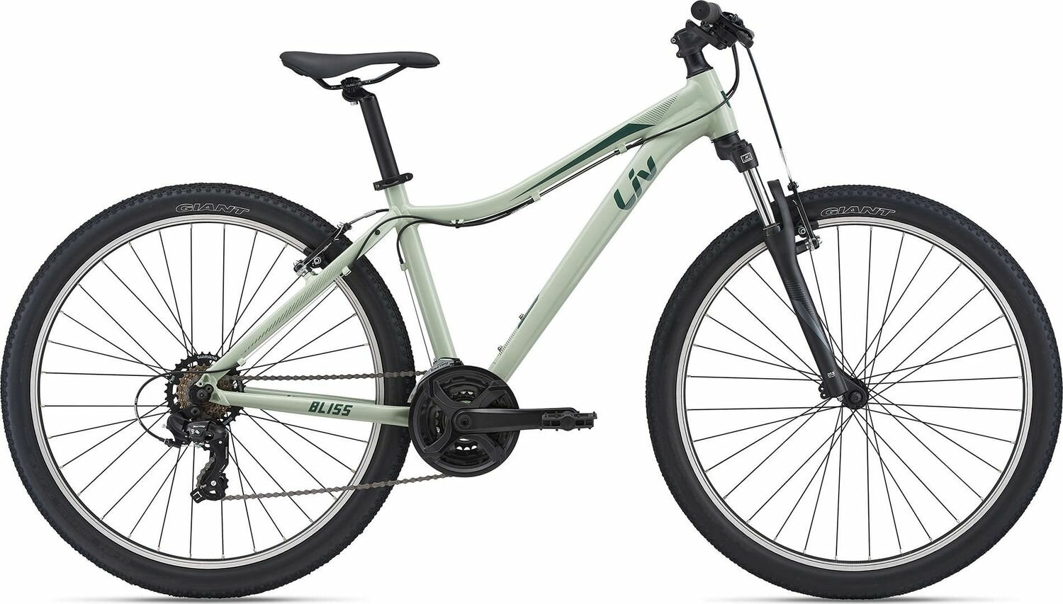 Велосипед Giant Bliss 27.5" (2021) (Велосипед Giant 21 Bliss 27.5",S, светлый зеленый, 2101204114)
