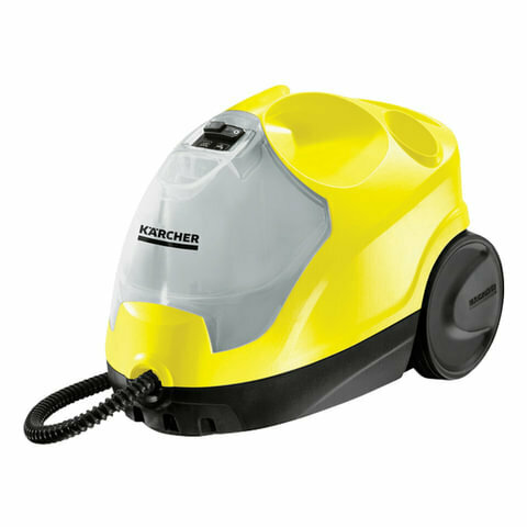 Пароочиститель KARCHER SC4 EasyFix, мощность 2000 Вт, давление 3.5 бар, объем 0.5/0.8 л, желтый,1.512-450.0