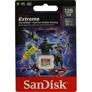 SD карта Sandisk Extreme SDSQXA1-128G-GN6GN