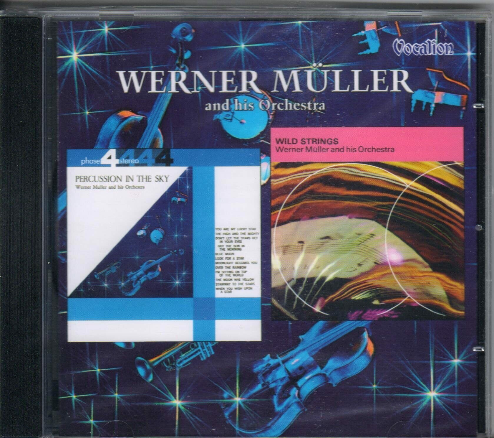 Werner Muller And His Orchestra-Wild Strings & Percussion In The Sky 2004 Vocalion CD Austria ( Компакт-диск 1шт) mueller