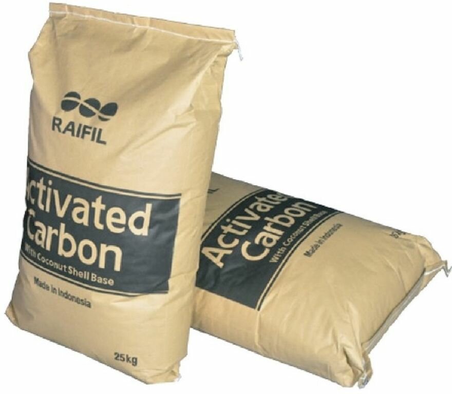 Уголь RAIFIL 12*40 (мешок 25 кг)