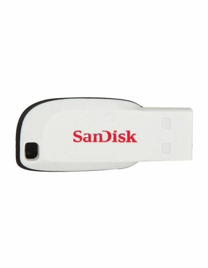 Флешка Sandisk 16Gb Cruzer Blade USB 2.0 white