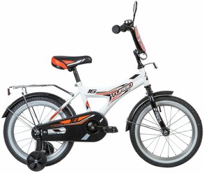 Детский велосипед NOVATRACK Turbo 16 (2020) Красный