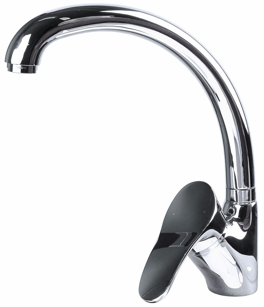 Кухонный смеситель Zigmund & Shtain 0300 нержавеющая сталь