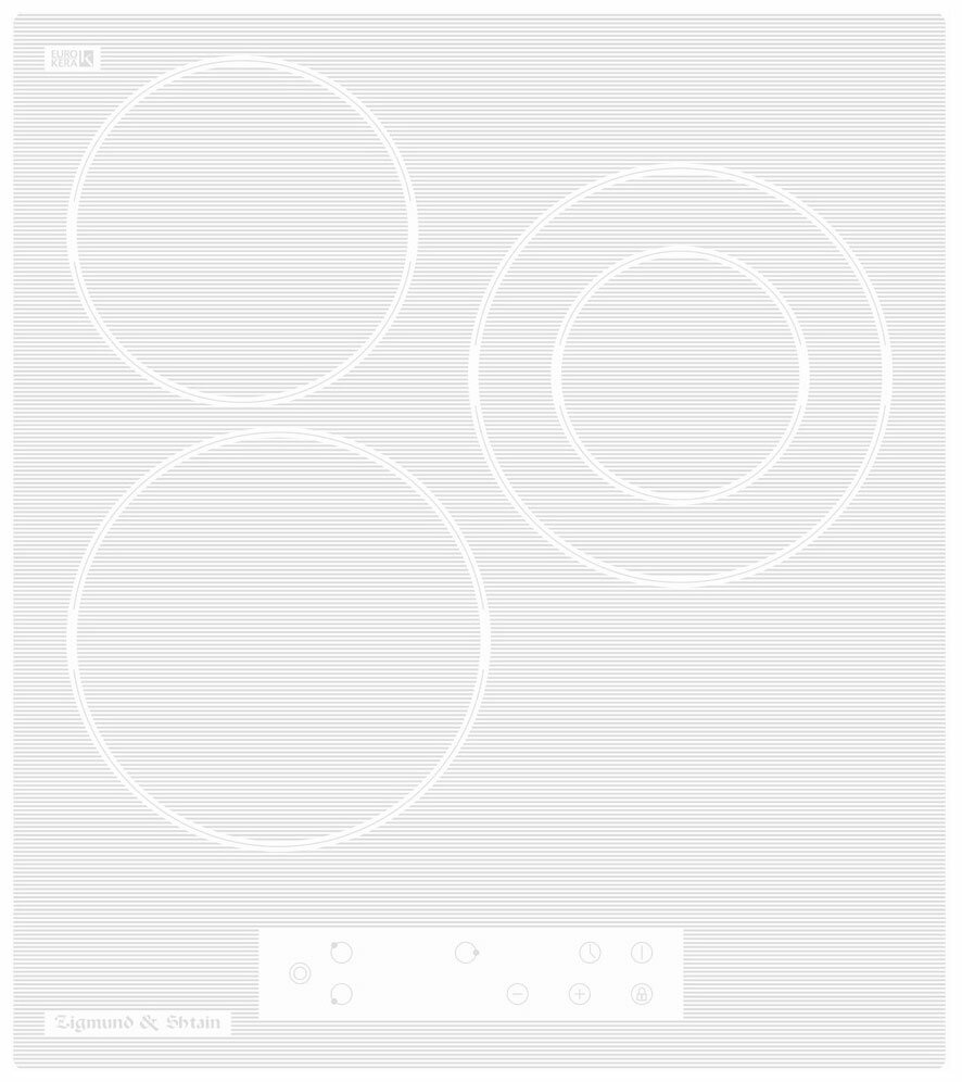 Встраиваемая электрическая варочная панель Zigmund & Shtain CN 37.4 W