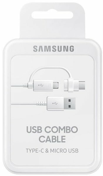 Data-кабель Samsung EP-DG930DWEGRU (USB / Type-C) 1,2м белый
