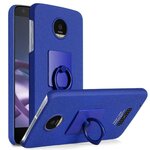 Чехол iMak Finger для Motorola Moto Z Play (голубой) - изображение