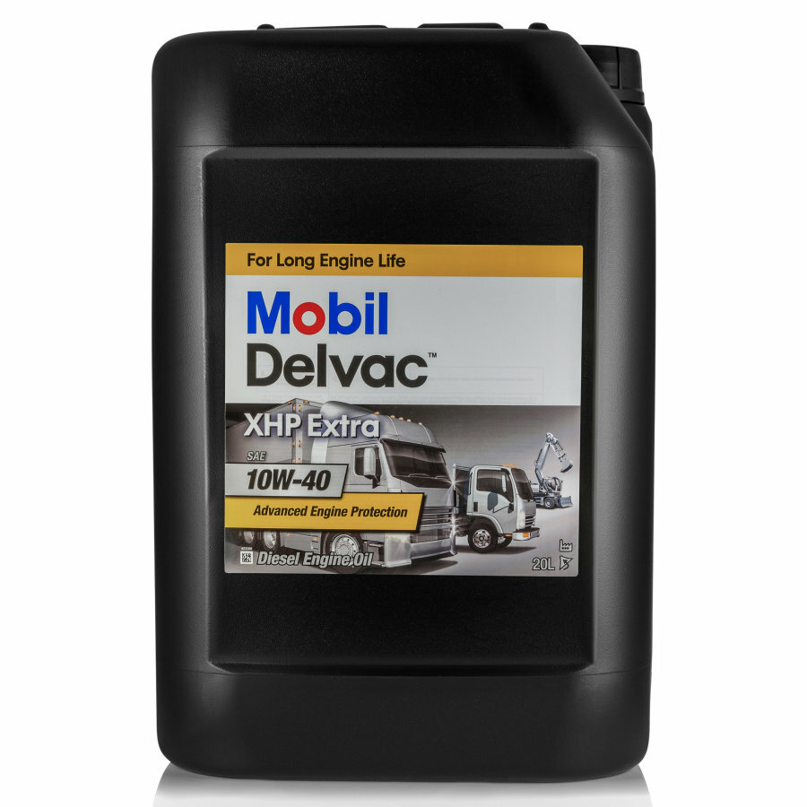 Масло моторное Mobil Delvac Extra XHP 10W40, 20 литров 121737