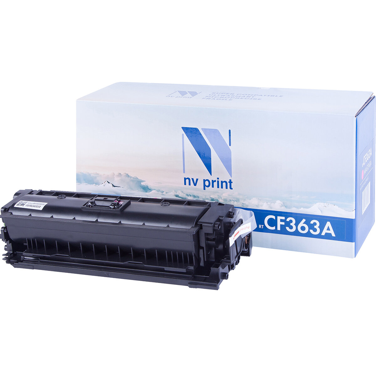 Лазерный картридж NV Print NV-CF363AM для HP LaserJet Color M552dn, M553dn, M553n, M553x, M577dn, M577f (совместимый, пурпурный, 5000 стр.)