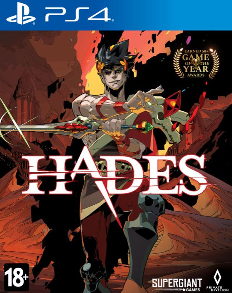 PlayStation Игра Hades (русские субтитры) (PS4)