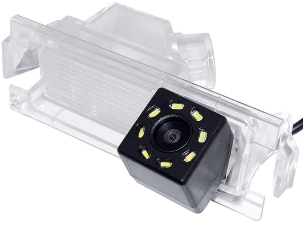 Камера заднего вида 4 LED 140 градусов cam-020 для Hyundai Solaris Hatchback 12+ / KIA Rio Hatchback, Ceed 2012+
