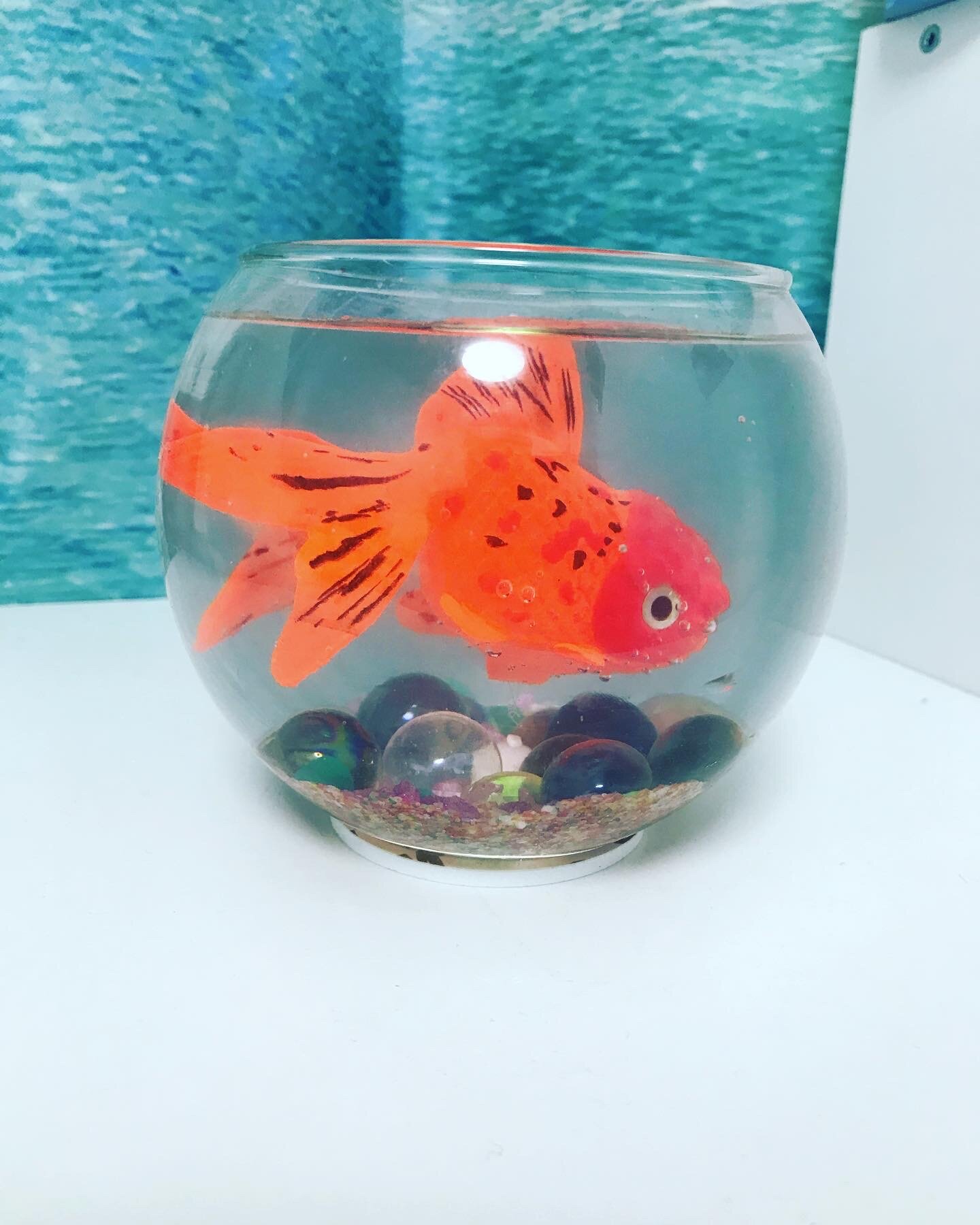 Мини Аквариум с золотой рыбкой - фотография № 18