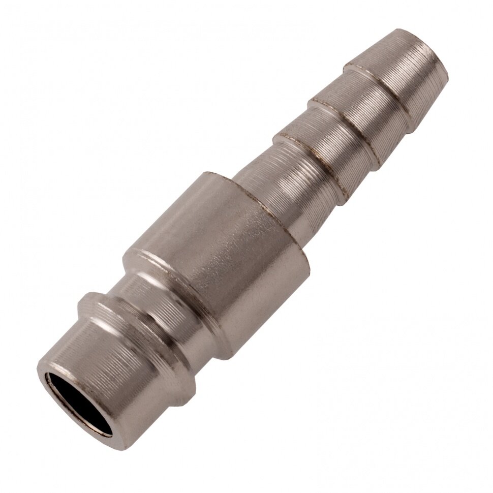 фото Ниппель универсальный быстросъемный ("папа"), 3/8, со штуцером "елка" под шланг 6 мм, 2 шт, Stels