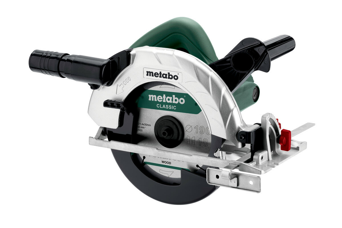 Ручная циркулярна я пила Metabo KS 190 (602364000)