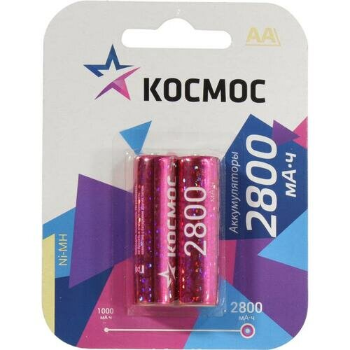 Аккумулятор Космос КОСR6NIMH2800MAH2BL