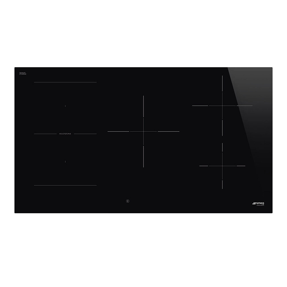Индукционная варочная панель 90х51 см Smeg SI1M4954D черная - фотография № 1
