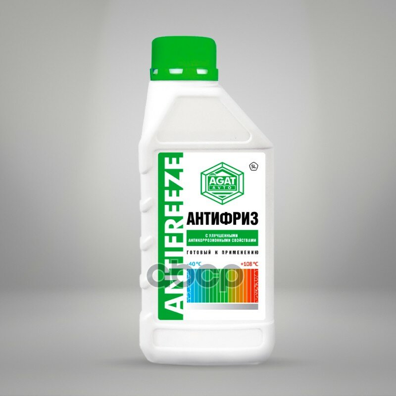 фото Антифриз А40 Зеленый (1L) AGAT Avto арт. SL1002