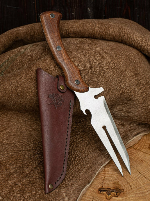 Универсальная ноже-вилка "Шашлычник" - фотография № 1