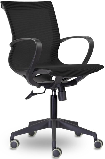 Компьютерное кресло Йота М-805 BLACK PL черный сетка