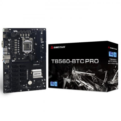 Материнская плата Biostar TB560-BTC PRO (LGA1200, ATX)