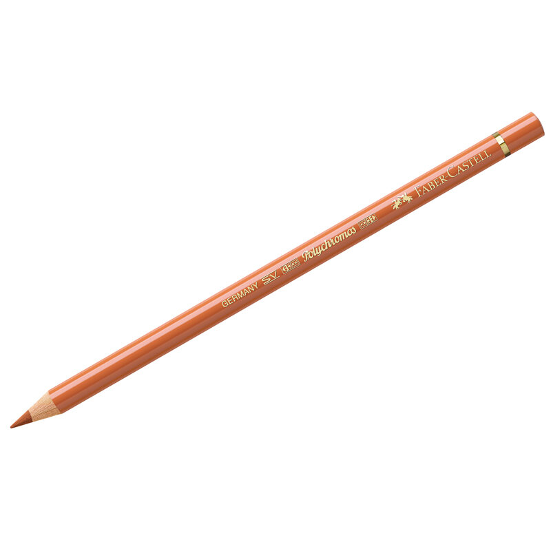 110187 Карандаш художественный Faber-Castell "Polychromos", цвет 187 жженая охра