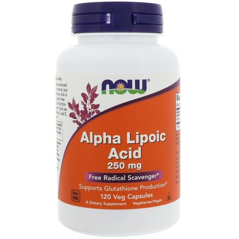 NOW Alpha Lipoic Acid 250 mg, 120 .