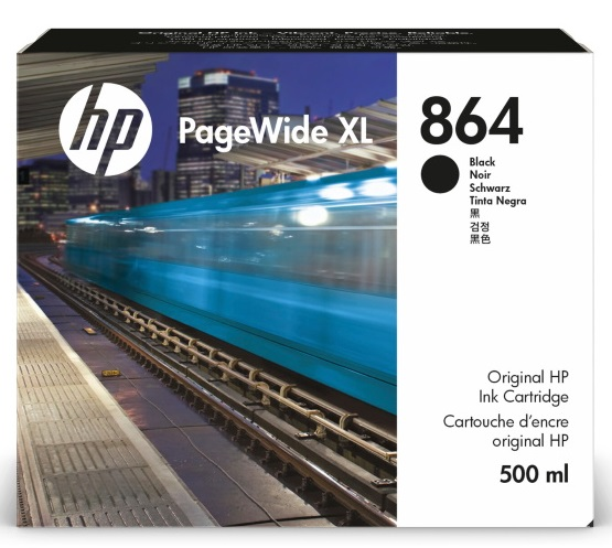 Cartridge HP 864 для PageWide XL 4200 черный 500 мл