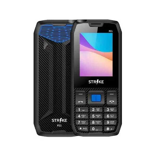 Мобильный телефон STRIKE P21 BLACK BLUE (2 SIM)