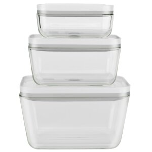Набор стеклянных контейнеров ZWILLING Fresh&Save для вакуумного хранения, размер S/M/L, 3 штуки, Zwilling J.A. Henckels (36803-003) - фотография № 3