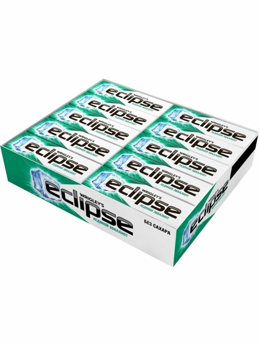 Eclipse Ледяной Эвкалипт жевательная резинка 30шт по 13,6г