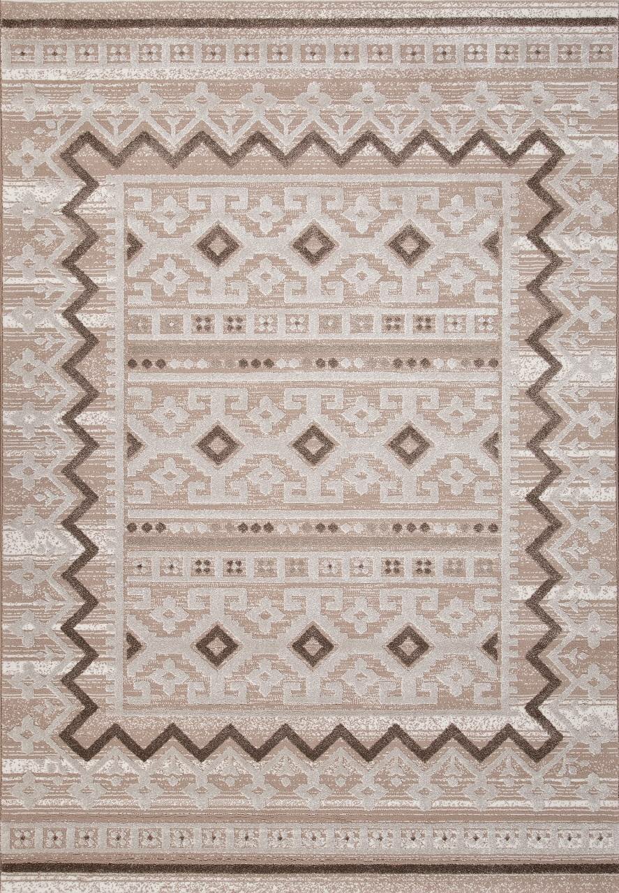EFOR Carpet Ковер ECLIPSE QP014 WHITE / WHITE 0.8x1.5 м. - фотография № 1