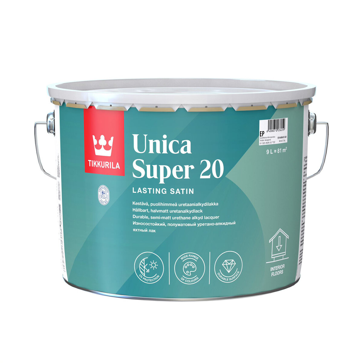  -  Unica Super 20 (  20) TIKKURILA 9   ( EP)