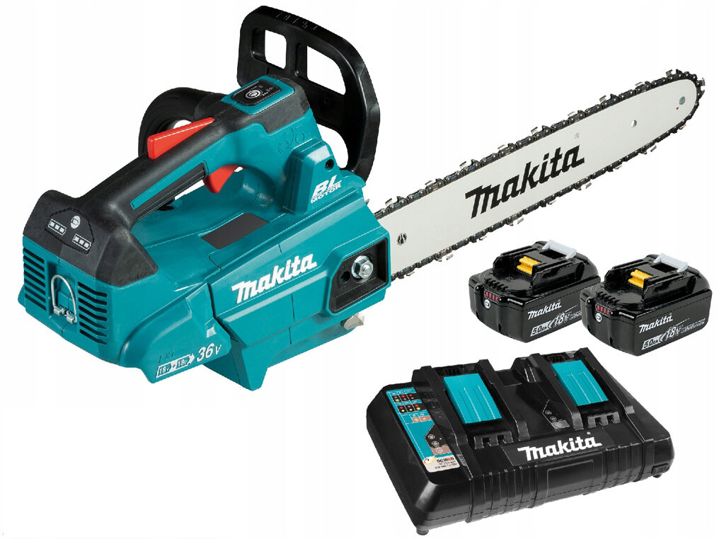 Аккумуляторная цепная пила Makita DUC356Z-PT2 (2*BL1850B и з/у DC18RD в комплекте)