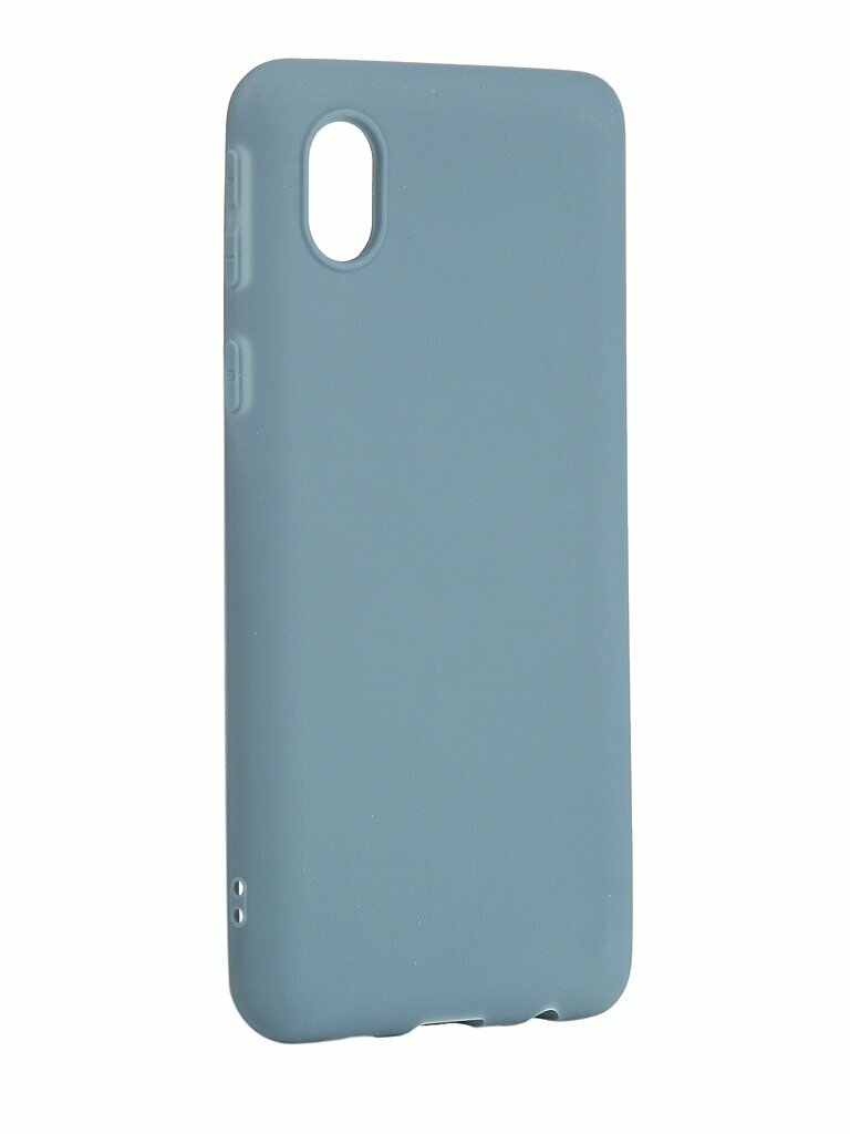 Чехол Zibelino для Samsung Galaxy A01 Core Soft Matte Azure ZSM-SAM-A013-AZU