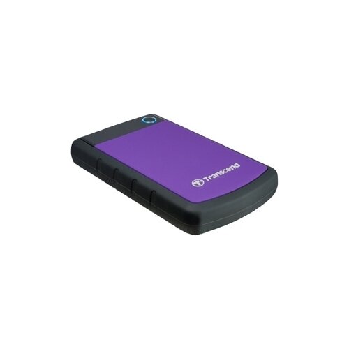 Внешний жесткий диск 2Tb Transcend TS2TSJ25H3P, черный/фиолетовый