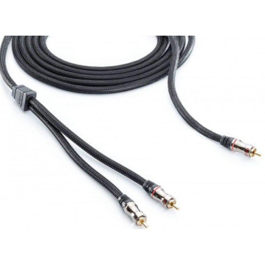 Кабель сабвуферный 1xRCA - 2xRCA Eagle Cable 10041080 DELUXE Y-Sub 8.0m