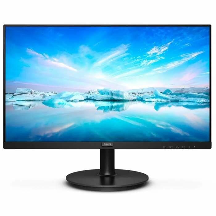 Монитор 23,8" Philips 242V8LA 1920x1080 75Гц VA LED 16:9 4ms VGA HDMI DP Mega Infinity DCR 3000:1 178/178 250cd Tilt Speakers Black ( 242V8LA/00,дисплей ЖК, LCD, Full HD , D-Sub )